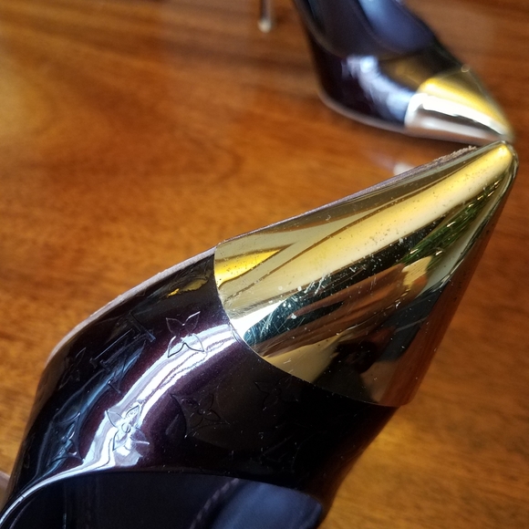 SOLD@! Louis Vuitton Amarante Monogram Vernis A - Picture 4 of 12